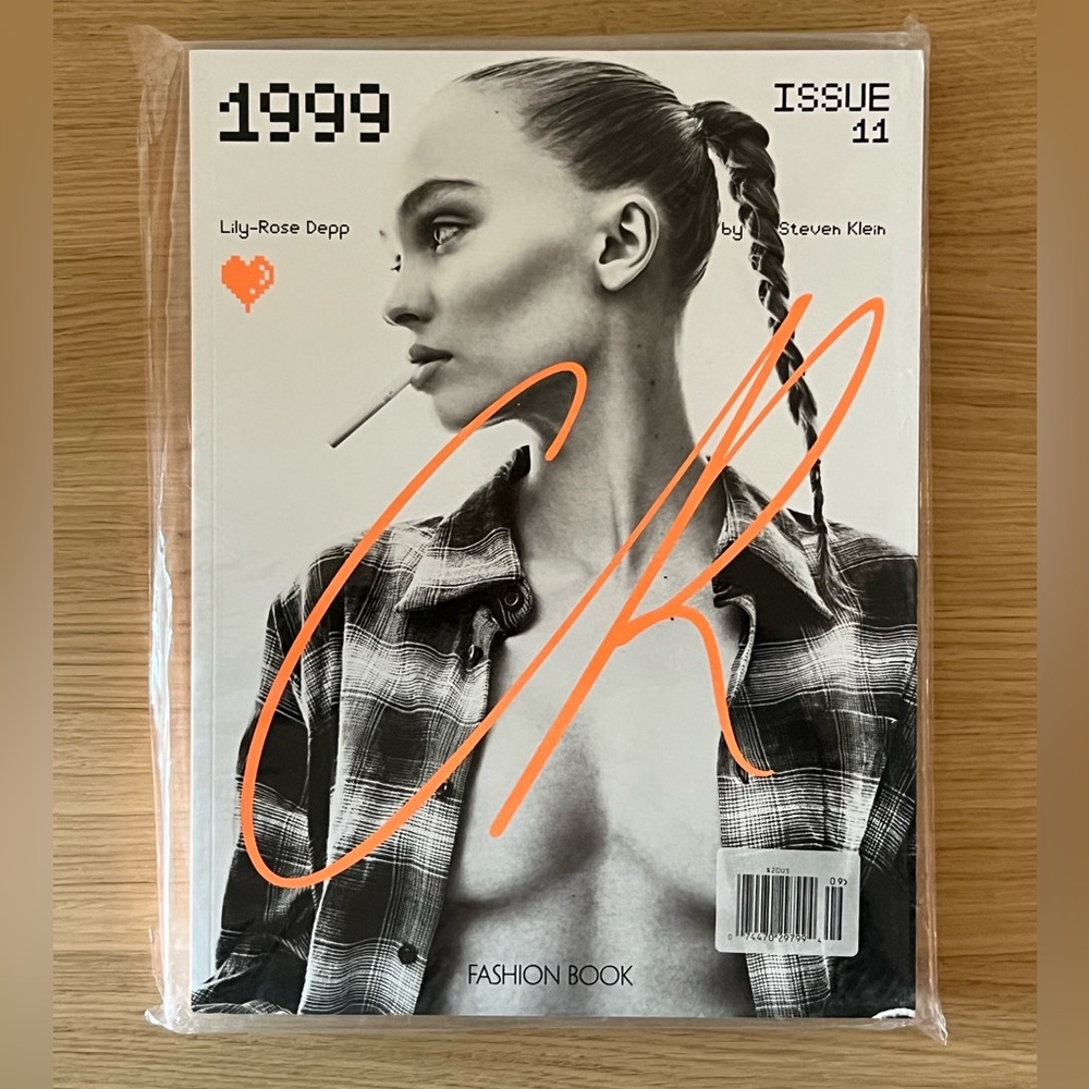 CR Fashion Book 11 1999 Lily Rose Depp & Alek Wek